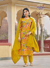 Alexa Vol 7 By Radhika Vertican Silk Kurti With Bottom Dupatta Exporters In India